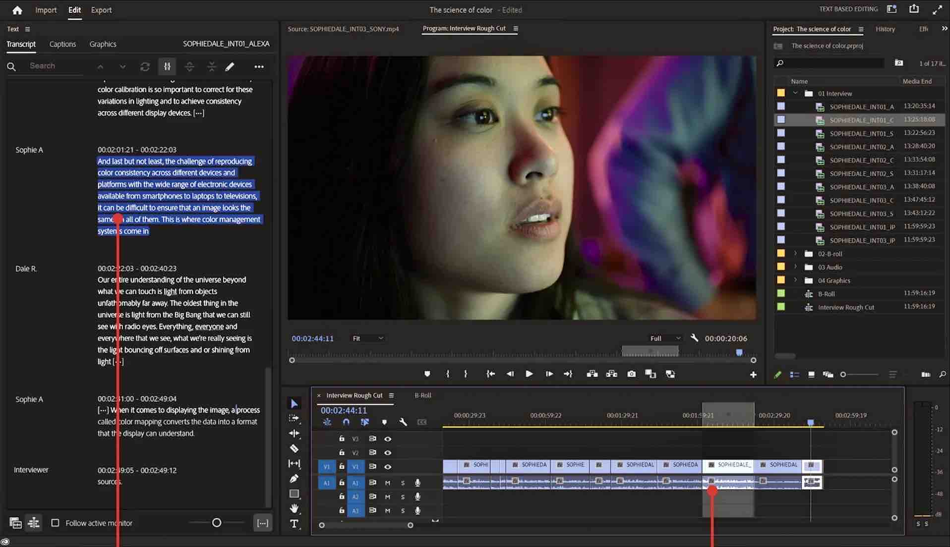 Adobe Premiere Pro: re-imagining the edit
